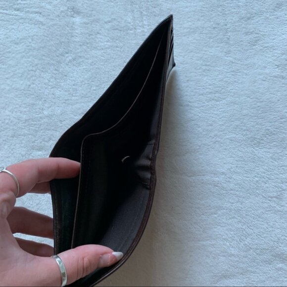 Poloralph Lauren Genuine Leatherdark Brown Men’s Wallet - Picture 6 of 6